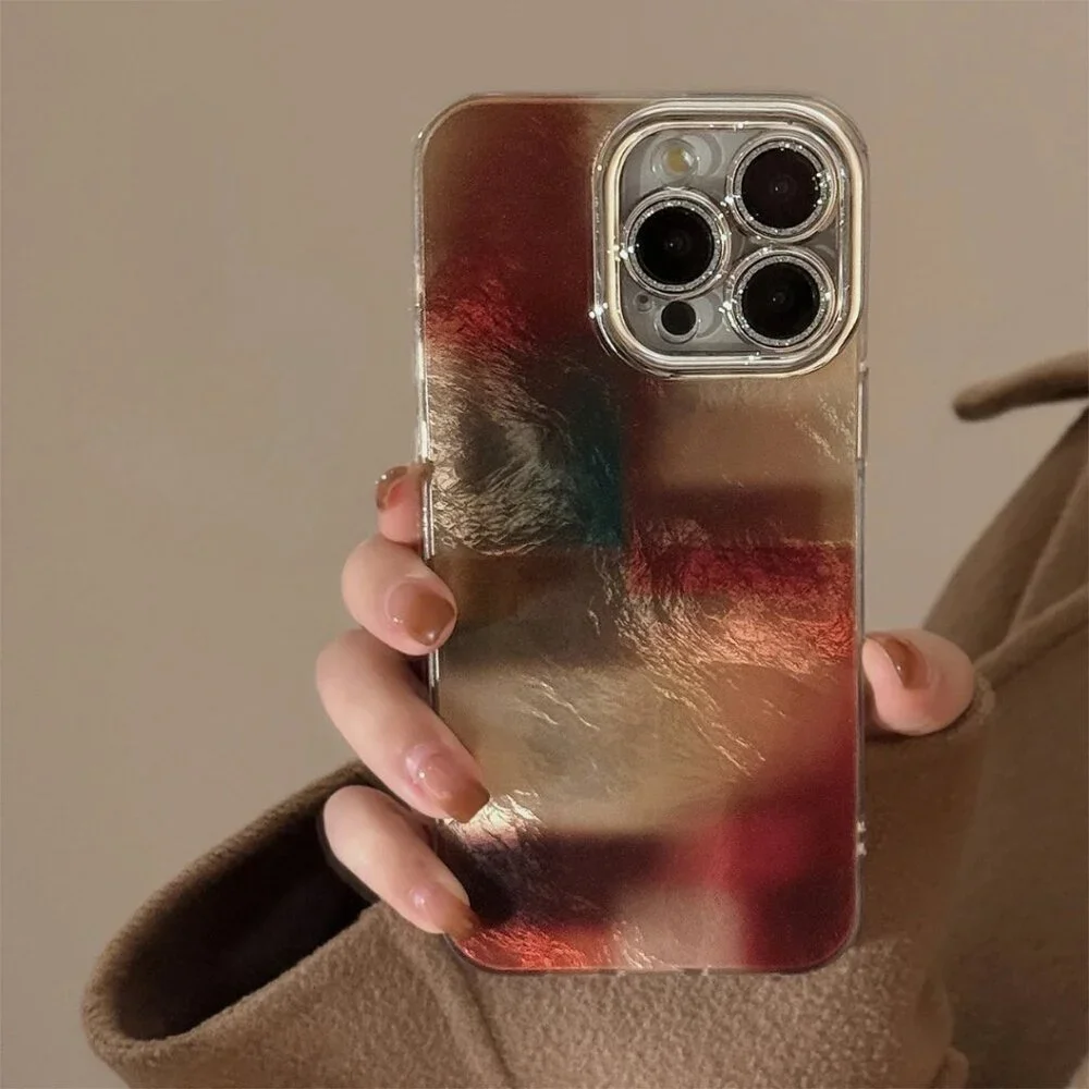 Apple iPhone 16 Pro/Max Iridescent Mirror Sheen phone case - Picture 1 of 4
